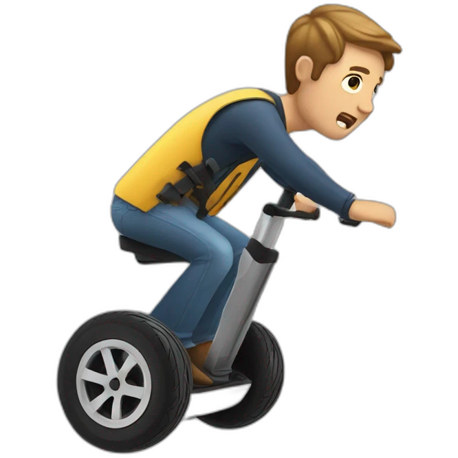 segway crash emoji