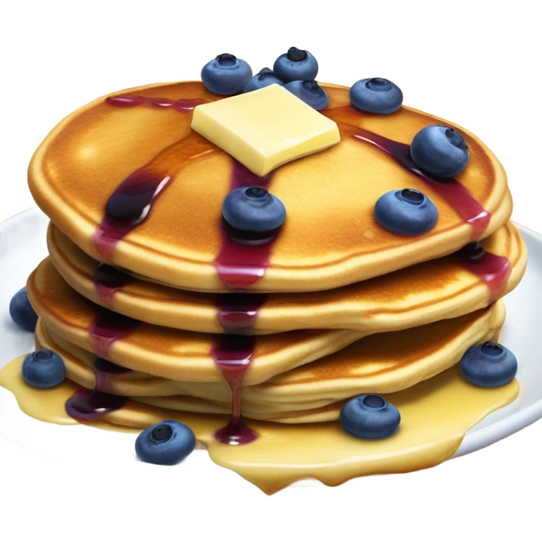 blueberry pancakes  emoji