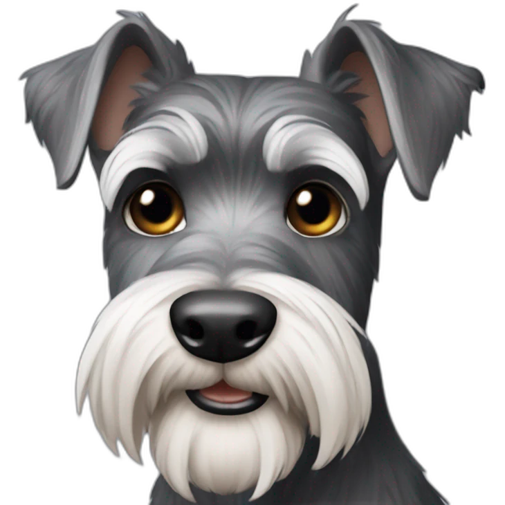 Schnauzer emoji