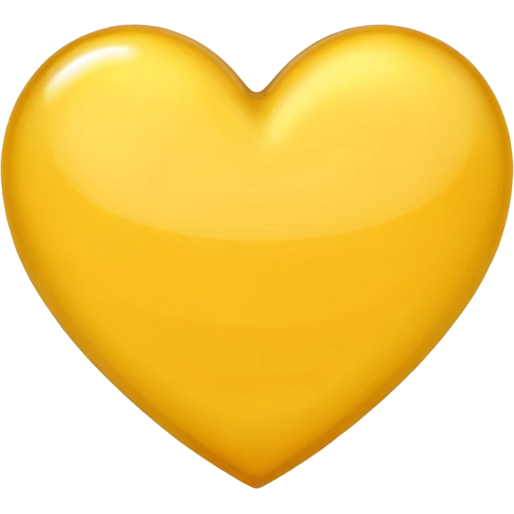 yellow heart emoji
