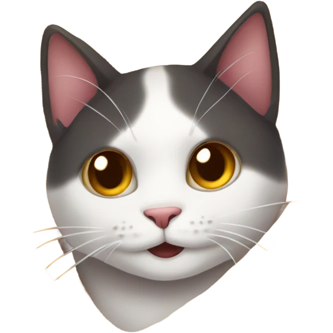Happy Calico cat wrapped in a blanket  emoji