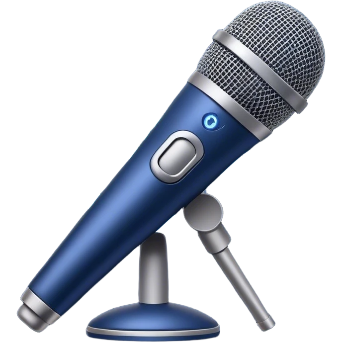 Create a modern, minimalist app icon for 'Elara,' an AI-driven voice journaling app. The icon should symbolize clarity, reflection, and ease of mind. Use soft, calming colors like deep blue, teal, or lavender. Incorporate a subtle microphone or soundwave to represent voice journaling, combined with a gentle, glowing notification or call symbol to signify the scheduled 'call' feature. The design should be simple, elegant, and evoke a sense of mental relief and effortless journaling. emoji