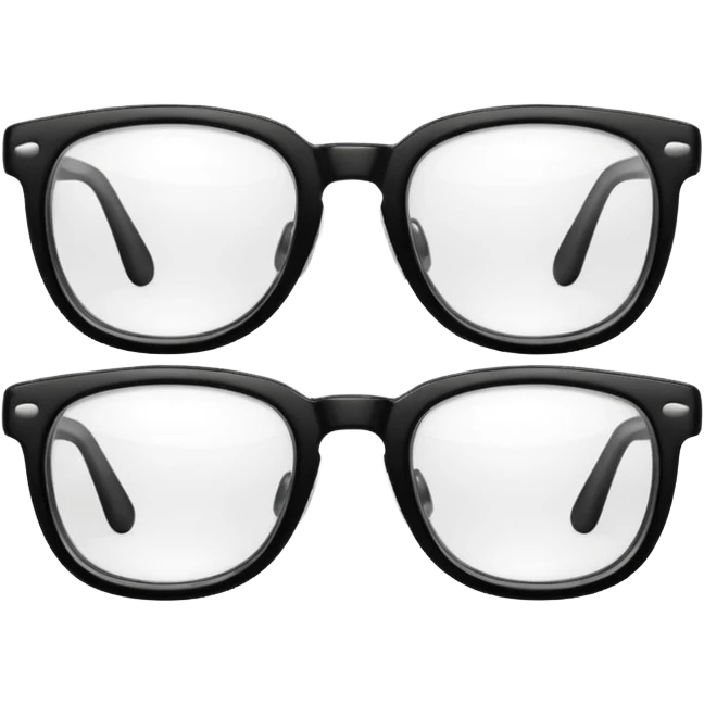 only glasses  emoji