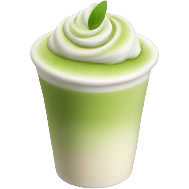 Matcha latte  emoji