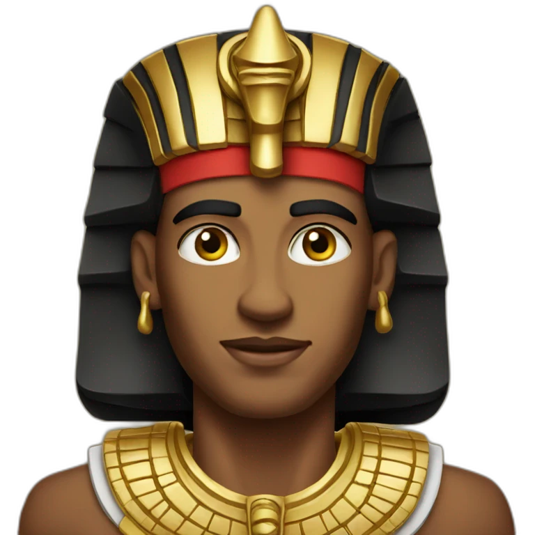 Egyptian king emoji