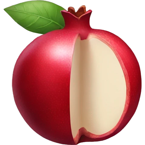 Open pomegranate emoji emoji