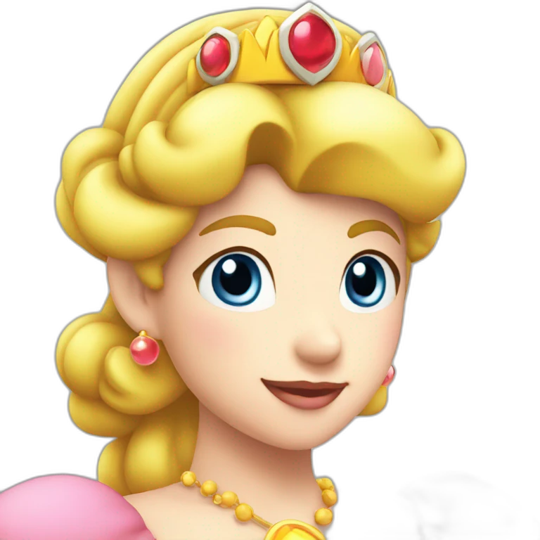 princess peach emoji