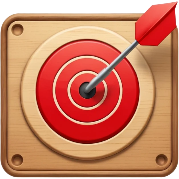 Moving target board with blinking light emoji