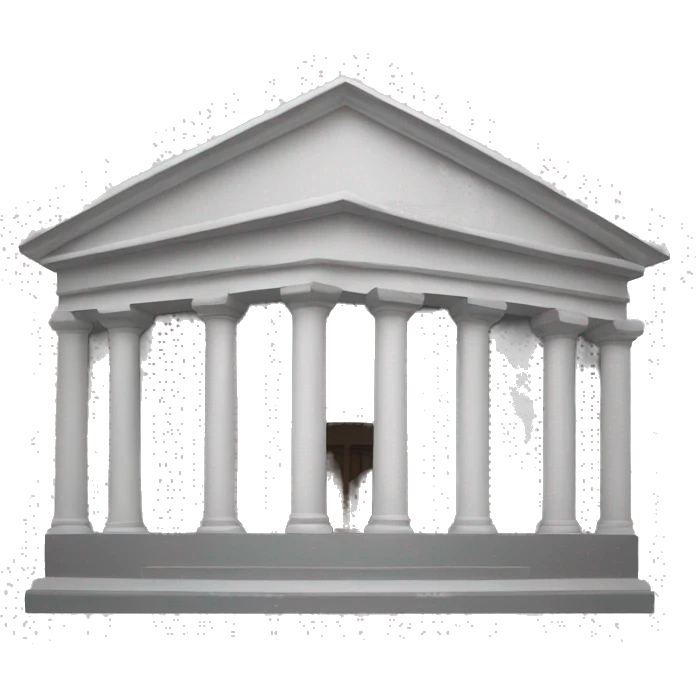 minimalistic logo on Whitehall emoji