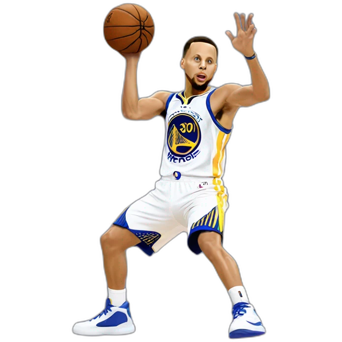 Stephen curry shooting emoji