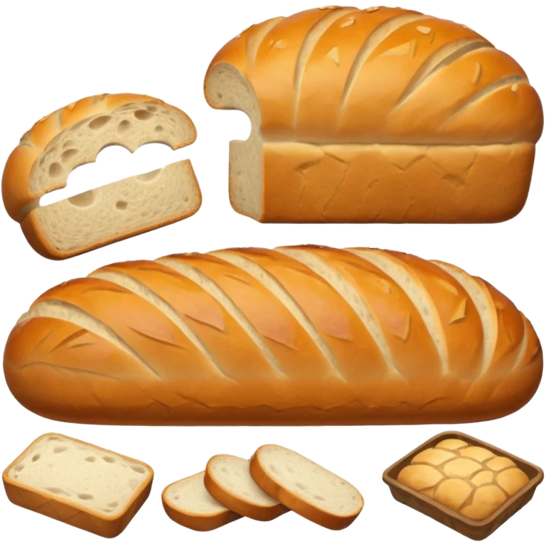 bread selection emoji