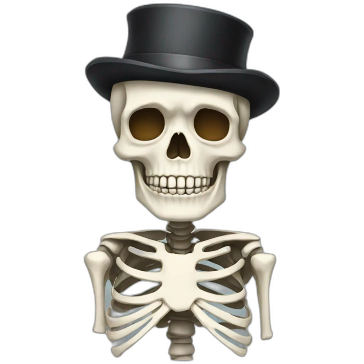 skeleton emoji