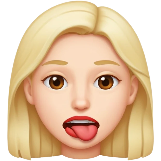 persona mordiéndose el labio  emoji