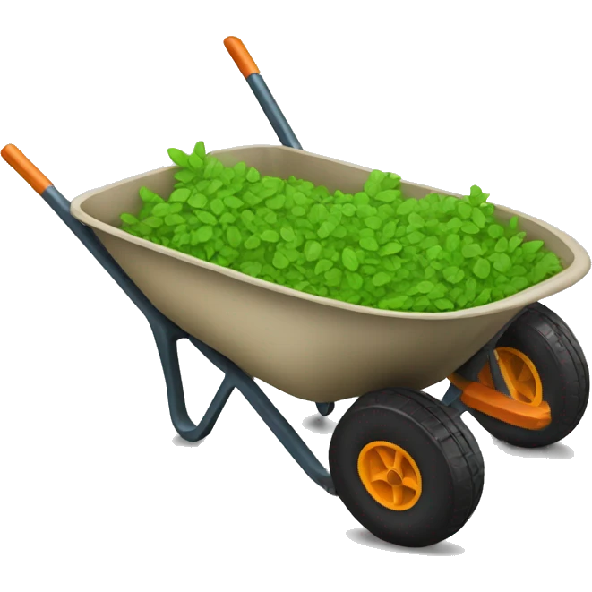 Wheelbarrow emoji