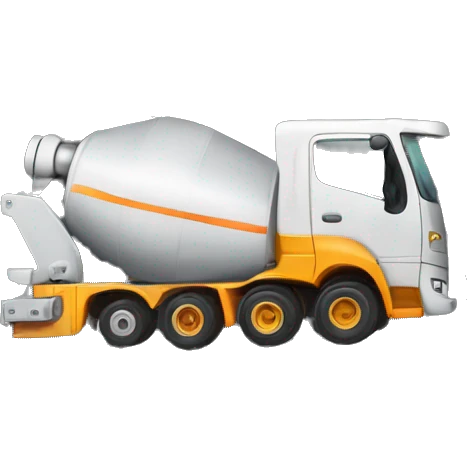 cement mixer truck emoji