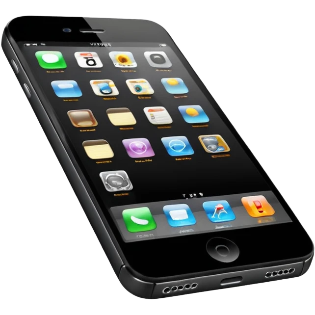 Iphone spento frontale emoji