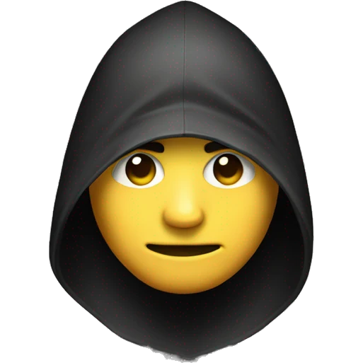 A hacker  emoji