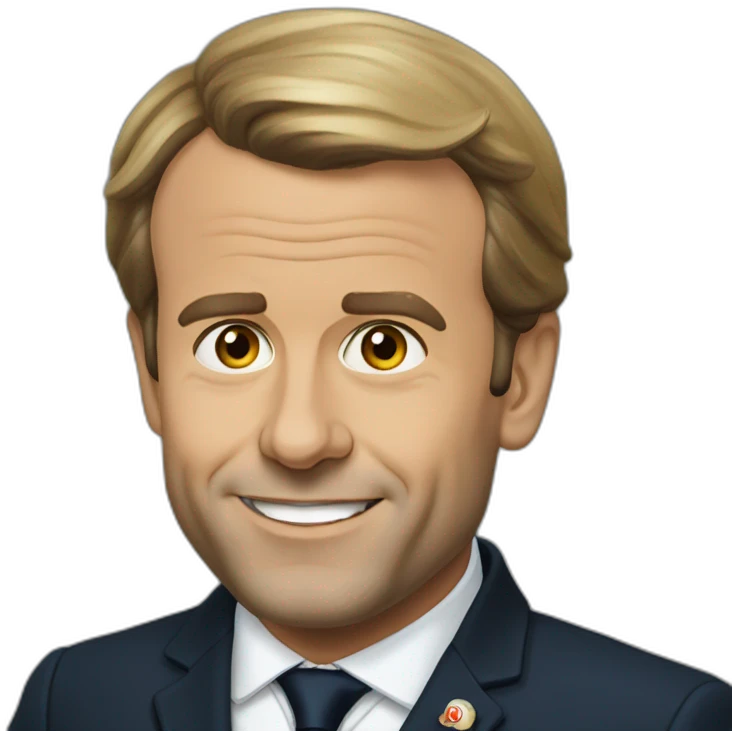 Émanuel macron emoji