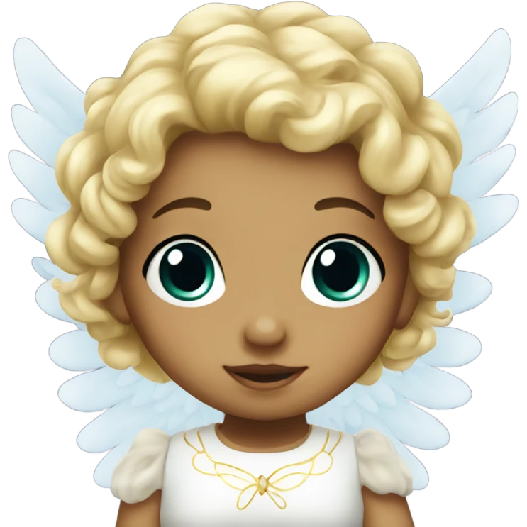 little princess Angel cute  emoji