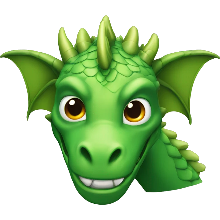 Green dragon emoji