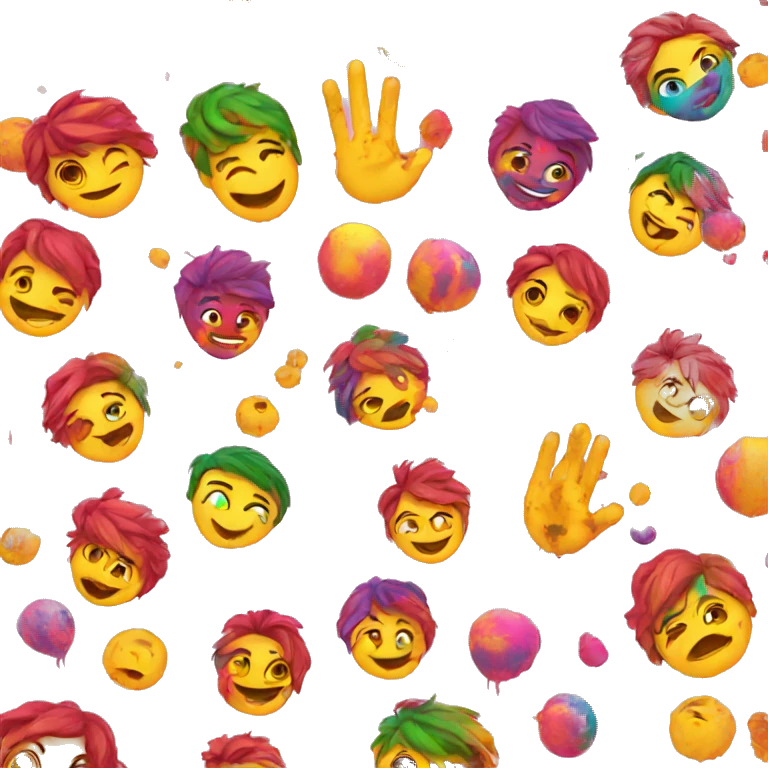 Holi  emoji