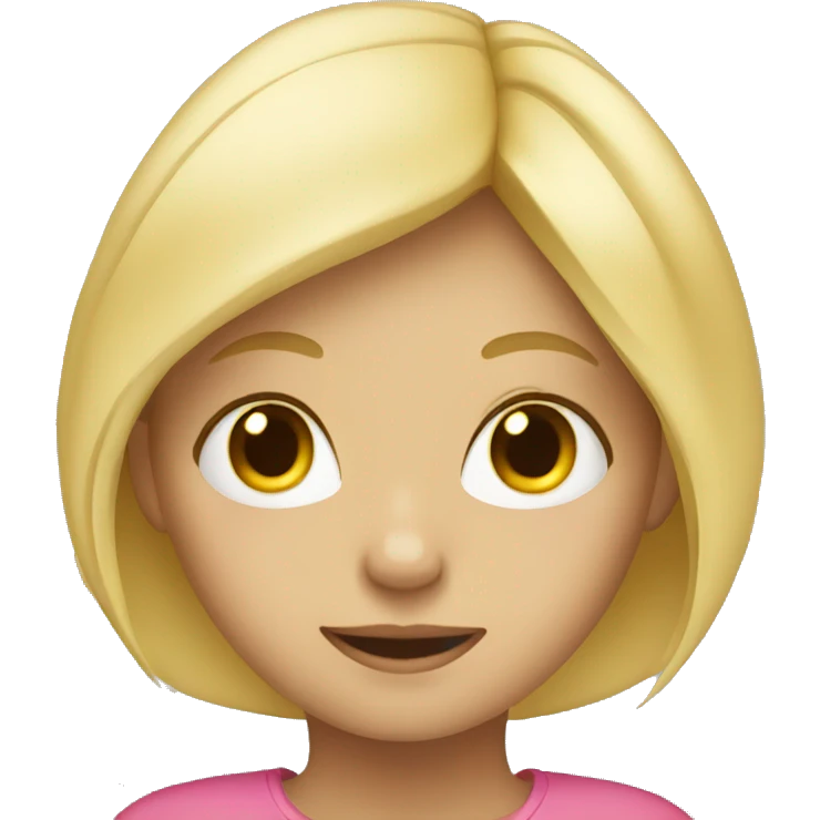 Blond girl emoji