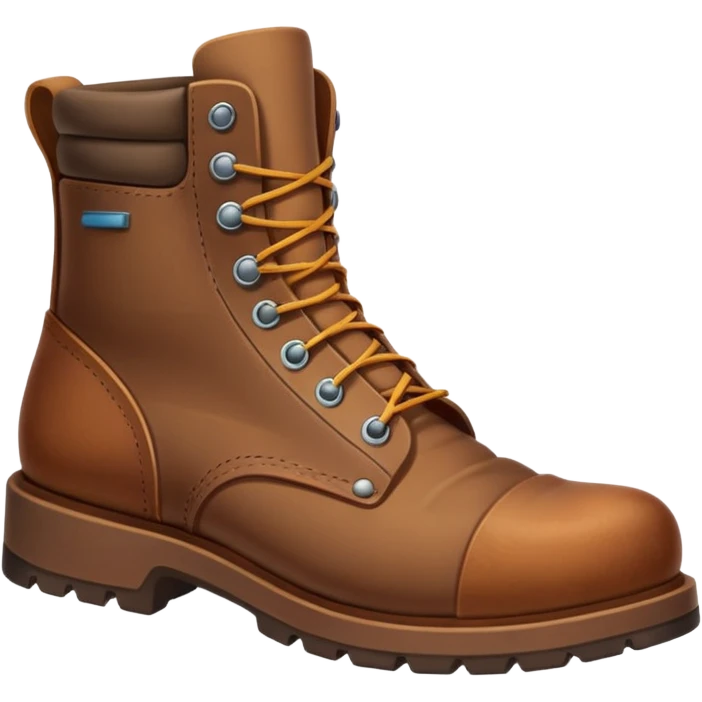 brown work boots emoji