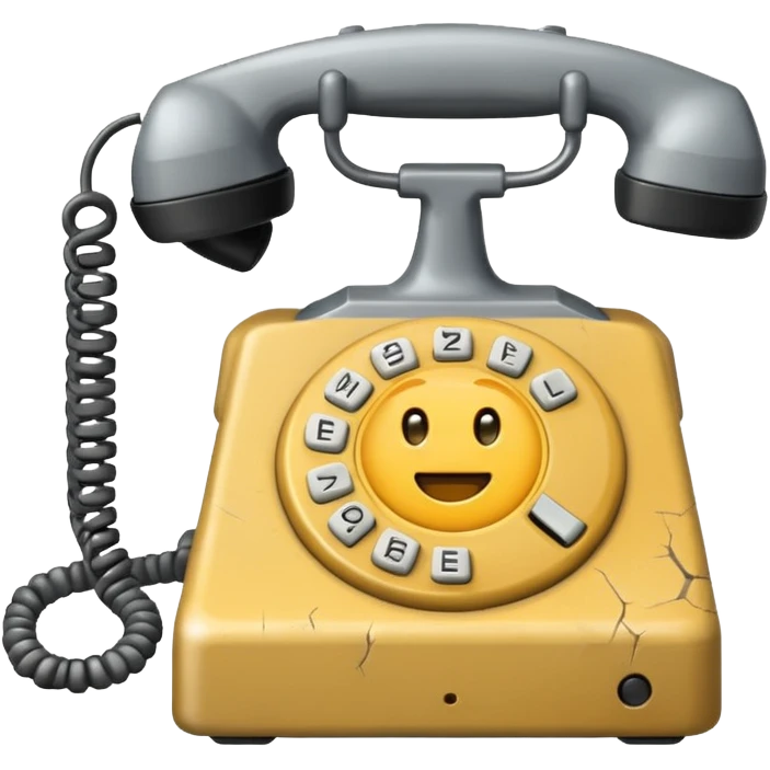 an old phone emoji emoji