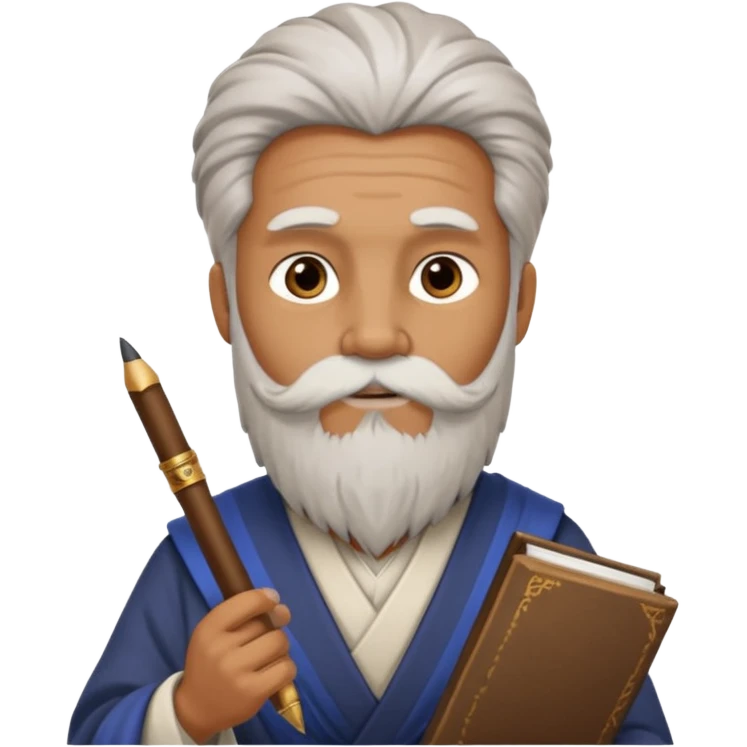 ancient Feathered pen scholar emoji