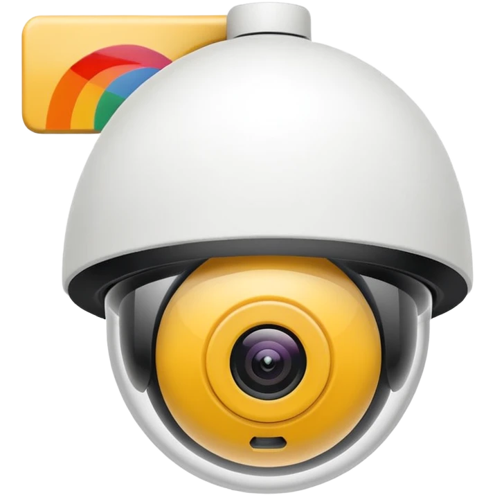 Security Camera white emoji