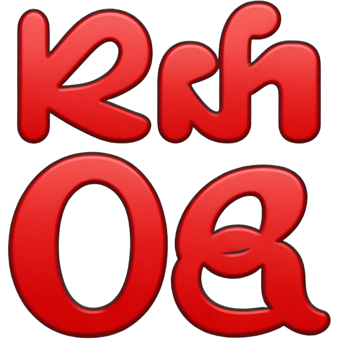 text 'kekä' in a red, bold font, with black outline emoji