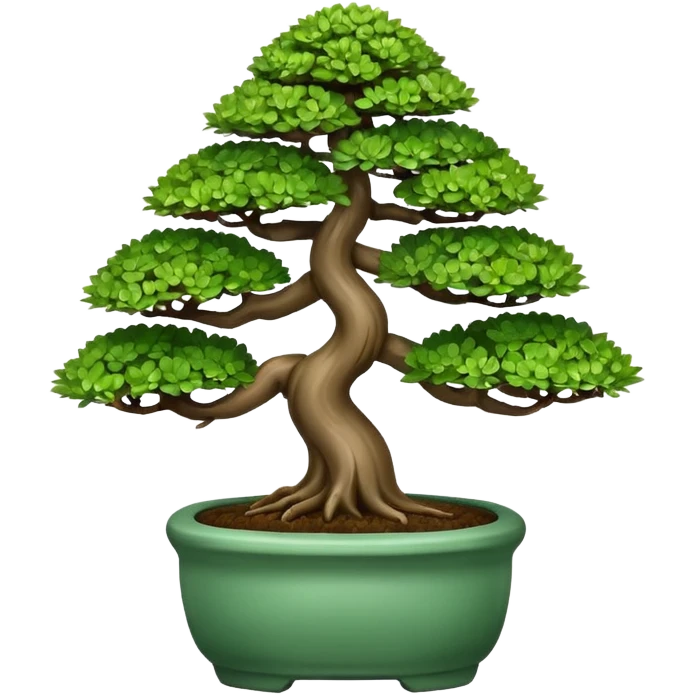 Bonsai tree emoji