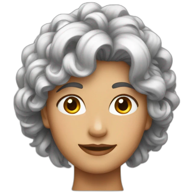 cheveux rouge emoji