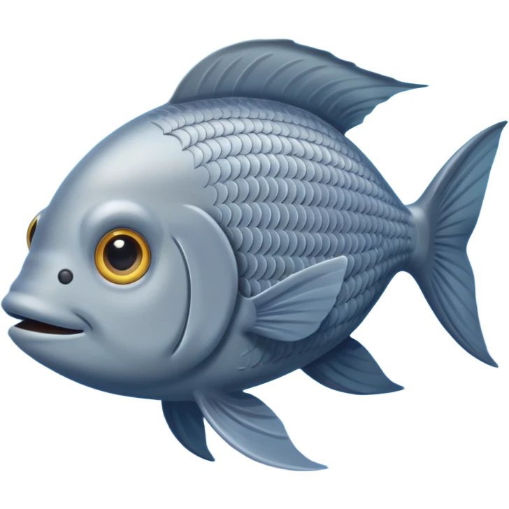 gray fish emoji