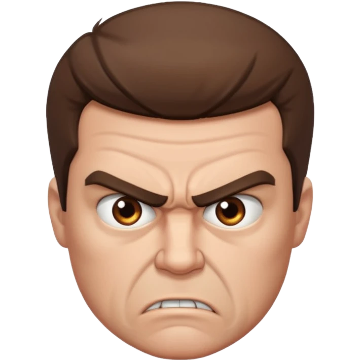 angry man emoji