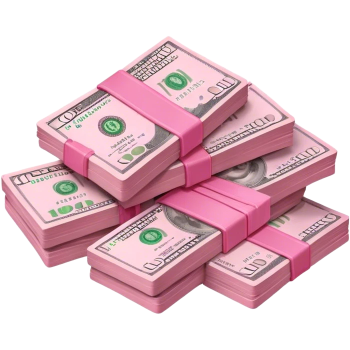 pink money  emoji