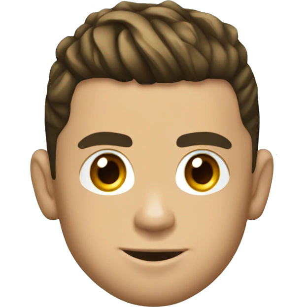 Cristiano Ronaldo in Realh Madrid Golden lock emoji