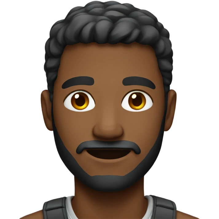 casual portrait of a man emoji