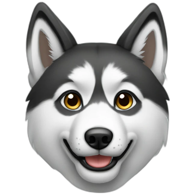 Huskee emoji