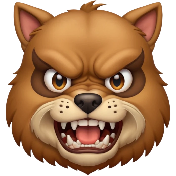 anfry dog face emoji