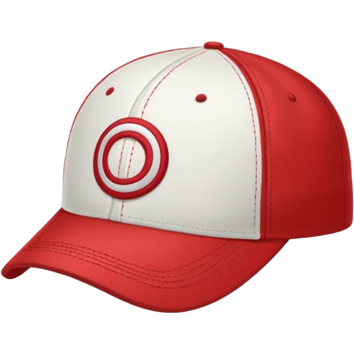 striped Baseball Cap emoji