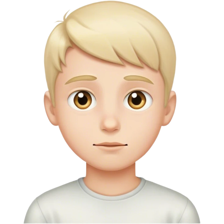 Boy's eyes rolling emoji