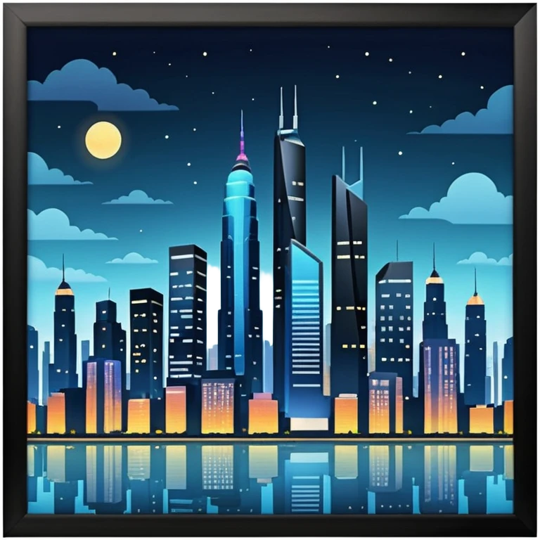 Night City view emoji