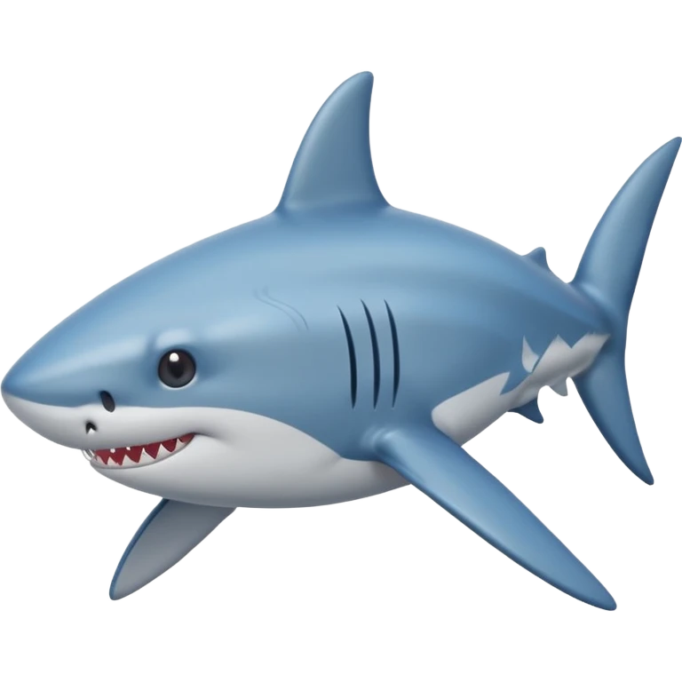 shark body with a cat face emoji