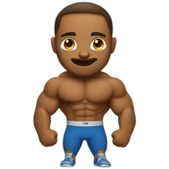 Chat qui fait de la musculation emoji