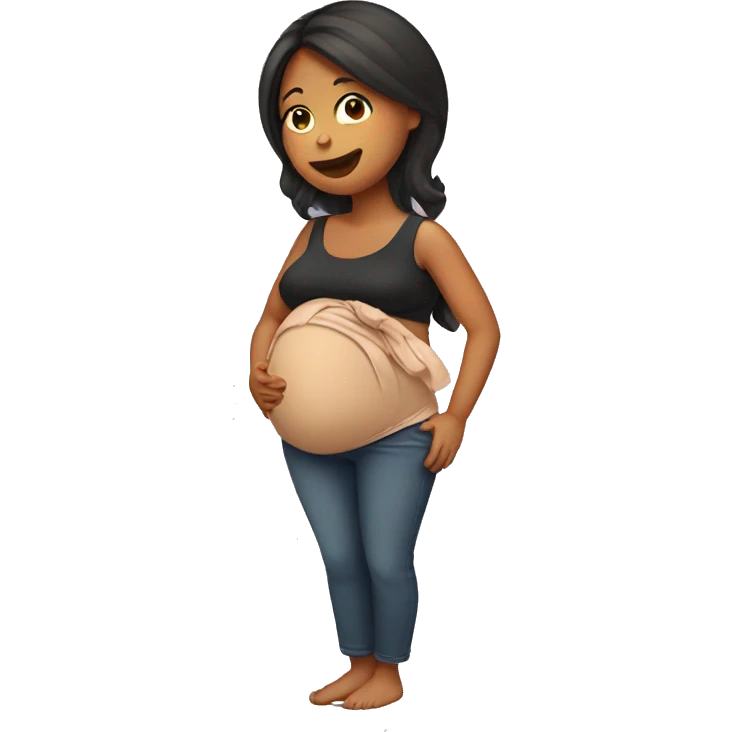 Pregnant  emoji