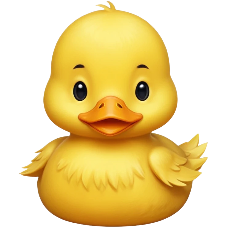 Duck baby  emoji