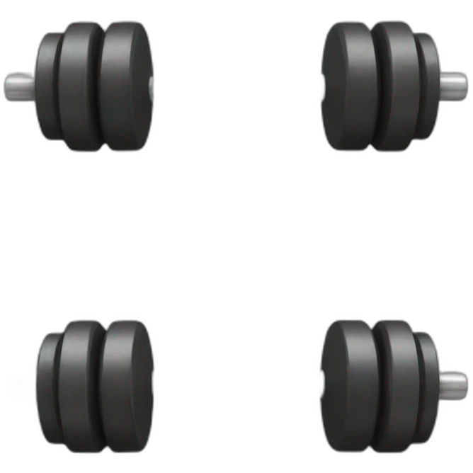gym dumbbells emoji