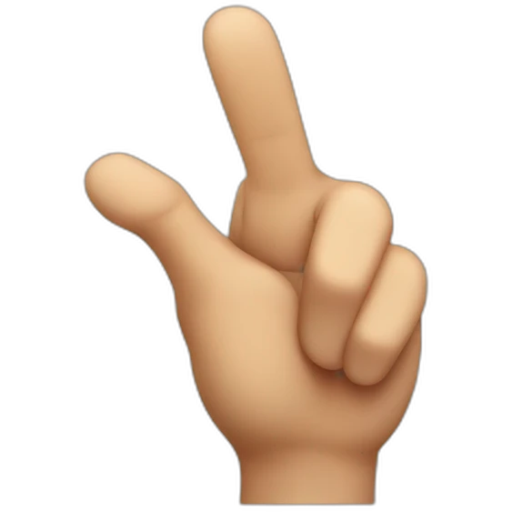 finger pointing towards viewer emoji