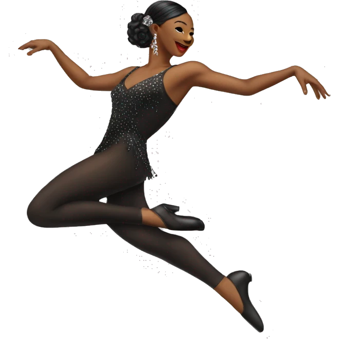  in Chicago all that jazz dancer black emoji